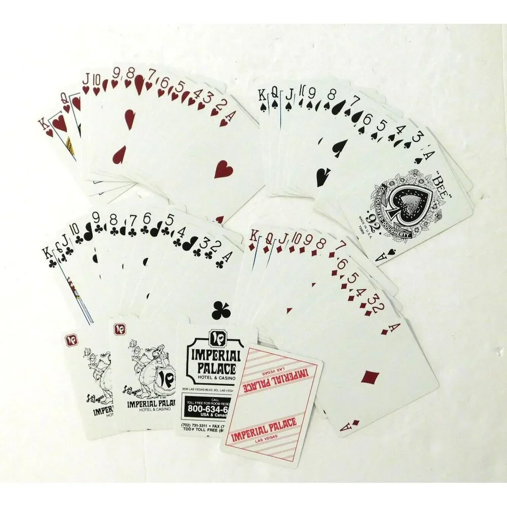 Imperial Palace Las Vegas Playing Cards Vintage Bee Club Special Collectible
